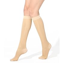 Amazon.co.jp: 着圧カルテ 着圧ハイソックス レディース ベージュ