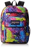 JanSport Big Student Backpack - Multi Neon Galaxy / 17.5H x 13W x 10D [並行輸入品]