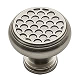Baldwin 4635150 Couture Cabinet Knob in Satin Nickel [並行輸入品]