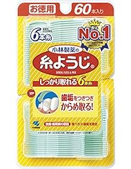 小林製薬の糸ようじ フロス&ピック デンタルフロス 60本