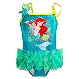 (ディズニー) Disney リトル・マーメイド アリエル デラックスワンピース水着 女の子 子供用 ターコイズ/チュチュ USディズニーストア (3 (2-3歳)身長86-97cm) [並行輸入品]
