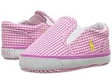 (ポロラルフローレン) Polo Ralph Lauren キッズカジュアルシューズ・・スニーカー・靴 Bal Harbour (Infant/Toddler) Pink Mini Gingham 4