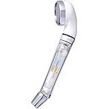 アラミック (Arromic) シャワーヘッド イオニックCシャワー 塩素除去 インジケータ付 増圧 節水 最大50% ホワイト 日本製 ICS-24N