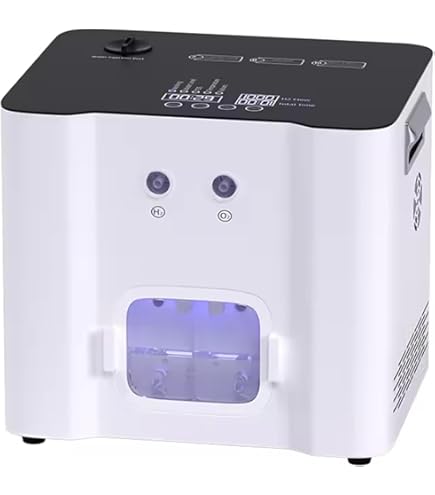 Amazon｜Aniwini 水素吸入機、99.99%高純度H2水素水生成器、HO