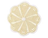 レ・トリコタージュ ラウンドレース (L) アイボリー