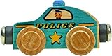 【米国正規商品・並行輸入】ネームトレイン 木製おもちゃ NameTrain Police Car パトカー