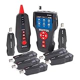Noyafa NF-8601W Multi-functional LCD Network Cable Tester For RJ45, RJ11, BNC, Metal Cable ,PING/POE