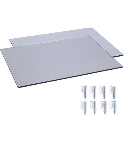 Amazon.co.jp: PIAOLGYI IKEA Detolf用交換用棚 3点 アクリル製 長方形