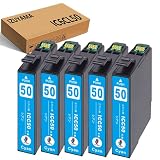 エプソン(Epson)用 IC6CL50 IC50 互換インクカートリッジ【ICC50 シアン 5本セット】増量 純正品と併用可能『最新ICチップ搭載/残量表示/個包装』対応機種:EP-301/EP-302/EP-4004/EP-702A/EP-703A/EP-704A/EP-705A/EP-774A/EP-801A/EP-802A/EP-803A/EP-803AW/EP-804A/EP-804AR/EP-804ARU/EP-804AU/EP-804AW/EP-804AWU/EP-901A/EP-901F/EP-902A/EP-903A/EP-903F/EP-904A/EP-904F/PM-A820/PM-A840/PM-A840S/PM-A920/PM-A940/PM-D870/PM-G4500/PM-G850/PM-G860/PM-T960 プリンター ISO14001/ISO9001認証工場