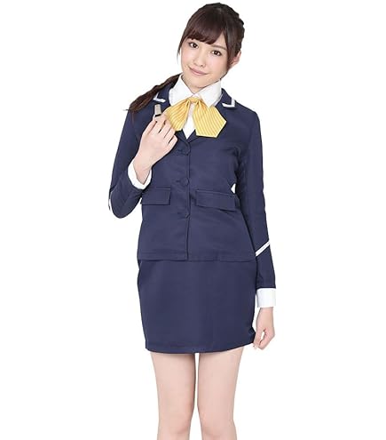 Amazon.co.jp: CA制服 大韓航空 4点セット コスプレ衣装 クリスマス
