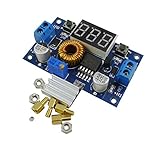 KKHMF 5A DC-DC アジャスタブルチャージ降圧型変換器モジュール内蔵電圧計
