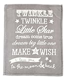 Mamas & Papas Millie and Boris Small Fleece Blanket 70 x 100 cm by Mamas & Papas