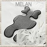 エアーベビーカーシート(ライナー) melan チャイルドシート エアー ベビーカーシートベビーカー 保冷シート