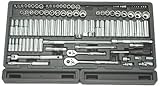ATD Tools ATD-1380 106 Pc. Sae, Metric 0.25 In. And 0.37 In. Drive Socket Tray
