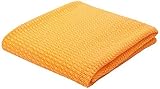 Moba Knitted Cotton Blanket (Tangerine) by Moba