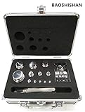 Non-magnetic Stainless Steel Class E2 Balance Scale Calibration Weight Kit Set Experiment Drug calib