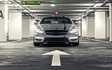 2012メルセデスベンツcls63 AMG by Wheelsandmore 18 x 24メタルアルミ壁アート
