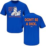 スマックアパレルフロリダサッカーファン。ちんちん(anti-fsu) ブルーTシャツ(S - 5 X) X-Large ブルー