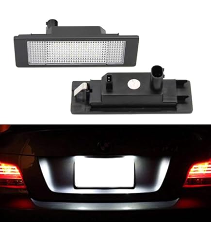 Amazon | BMW ナンバー プレート ライト ライセンス ランプ E81 E87