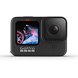 GoPro HERO9 Black - Waterproof Action Camera with Front LCD and Touch Rear Screens, 5K Ultra HD Video, 20MP Photos, 1080p Liv