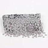 NaiFei新生児マタニティ赤ちゃん女の子の小道具レースの写真の写真の小道具キルトストレッチラップ (グレー)