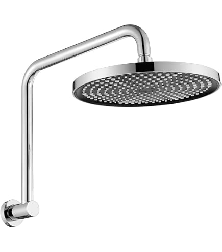 Stainless Steel Shower Extension Arm – 10, 16, Or 20 Inch – Fits Rain Shower Heads, Easy Install