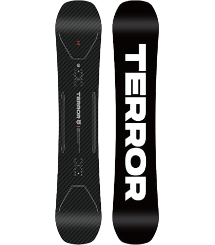 Amazon | TERROR スノーボード 板 スノボー板 メンズ レディース 単品