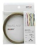 NIPPOLY 自遊自在 wire COLOR 0.9φ×5m巻 ゴールド