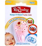 RaZbaby ラズベビーおしゃぶりホルダーピンク