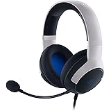Razer Kaira X for PlayStation ゲーミングヘッドセット PS5 PS4 両対応 ヘッドセット TriForce 50mm ドライバー HyperClearカーディオイドマイク FlowKnit 製メモリーフォームイヤークッ