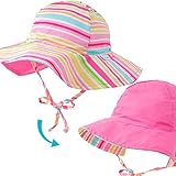 iplay アイプレイ　Mix & Match Reversible Brim Sun Protection Hat　ミックス＆マッチ ブリム リバーシブル 日よけハット（サイズ：0-6m、カラー：P
