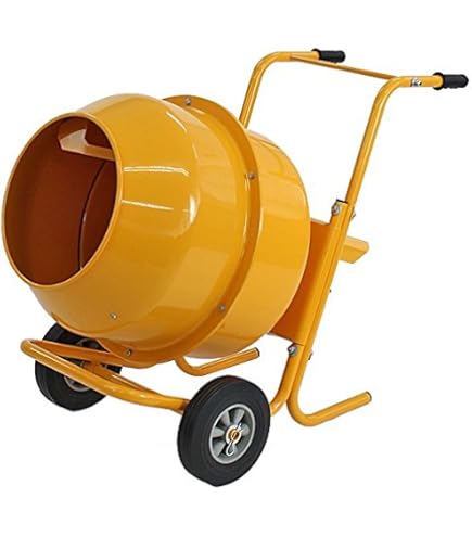 Amazon.co.jp: 樹脂製ドラム電動ミキサー 混ざるくん ACA-50L [ALUMIS