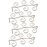 TOPmountain 4個 6/8ワイングラスラック キャビネット下のステムウェア ホルダーハンガーシェルフ バーキッチン 表示