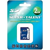 SuperTalent SDカード 2GB ST02SD