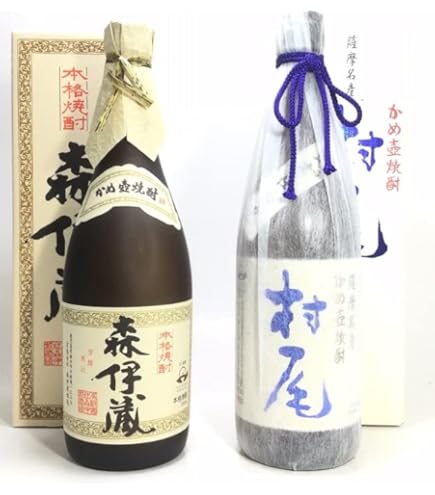 Amazon.co.jp: 魔王 720ml・村尾 750ml おめかし 芋焼酎 2本セット