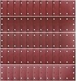 サンダーペーパー 紙やすり サンダー用 50枚セット#80#120#180#280#400 DIY 木工用 研磨 やすり PSS01Aサンダーに対応 ASD4B