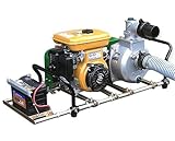 ミナトワークス ６馬力 エンジンポンプ (3インチ/吸込管4m付) SU-80V