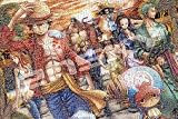 エンスカイ(ENSKY) ONE PIECE ワンピースモザイクアート【上陸】 50×75cm ジグソーパズル 1000ピース JIGSAW PUZZLE 1000-586 6才以上