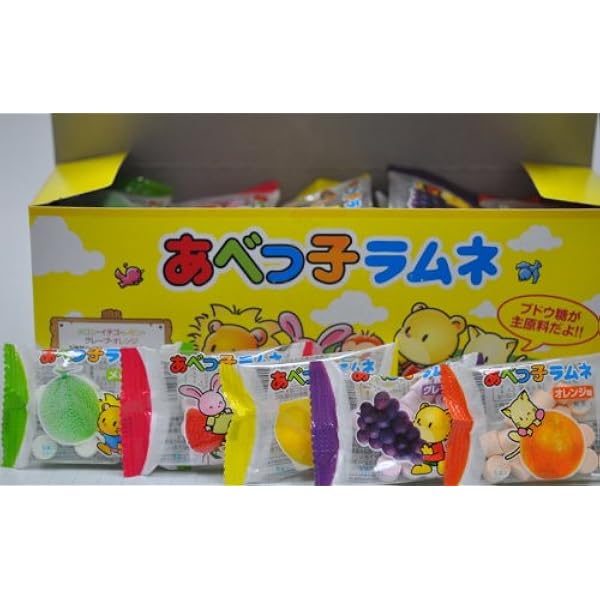 Amazon 安部製菓 あべっ子ラムネ ニューパッケージタイプ 6g 50袋 あべっ子ラムネ 駄菓子 通販