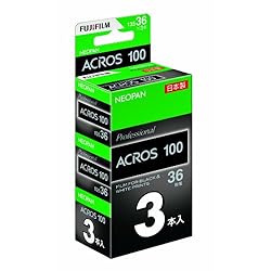 FUJIFILM 黒白ネガフイルム ネオパン 100 ACROS 35mm 36枚 3本 135 ACROS100 NP 36EX 3SB