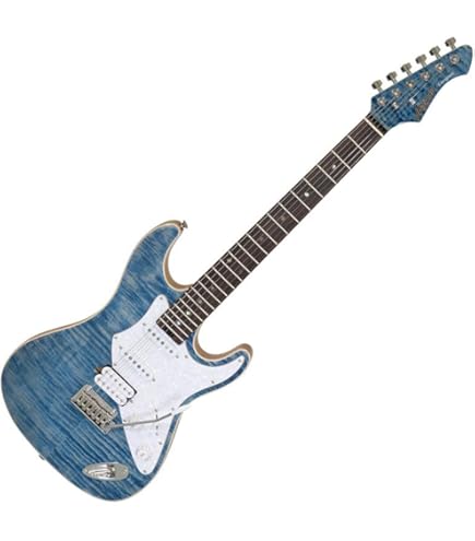 Amazon | エレキギター AriaProII MAC-STD MBS 初心者 入門