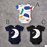 ベビー赤ちゃん　新生児連体服 カバーオール (70-80-90-95cm)各サイズ一枚ずつ　　B 【4点】