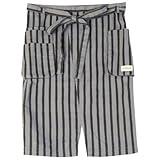 monkuwa ギャルソンエプロン ストレッチ チャコール