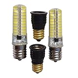 Bulbeats 2 x E14 E17 4W Extremely Bright 80-BS Chipsets 1000LM LED Replacement Bulb Appliance Silico