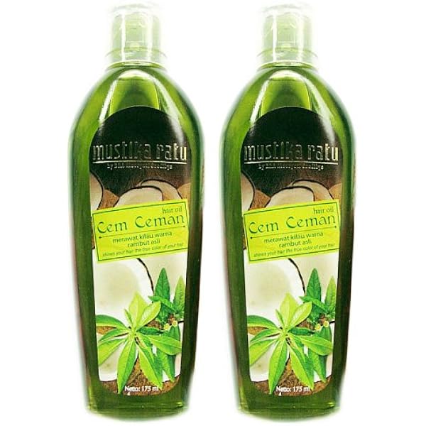 ムスティカラトゥ チュムチュマン Cemceman ヘアオイル175ml 2本セット 並行輸入品 海外直送品 Mustika Ratu ムスティカラトゥ ヘアオイル 通販 Amazon