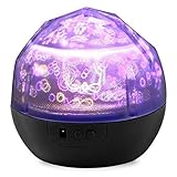 Anpressポータブルマジックプロジェクタランプダイヤモンド形状LEDスタープロジェクター( 3カラー変更、360度回転、3プロジェクト映画Changeable : Stars / Ocean /誕