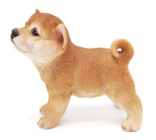 ガーデン オブジェ・置物 おでかけ ドッグ (豆柴) QYL1390