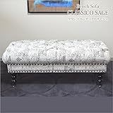 クラシコ　ベンチソファ　サージュ　SFS-1200 ナチュラル /グレー系