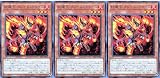 【3枚セット】 遊戯王 24PP-JP008 紅蓮王 フレイム・クライム ノーマル N プレミアムパック2024 PREMIUM PACK 2024 紅蓮王 フレイムクライム