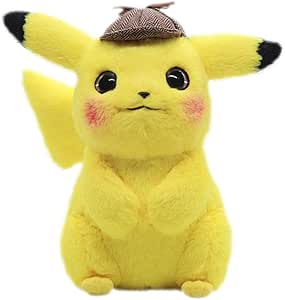 Amazon Co Jp ポケットモンスター ポケモン 名探偵ピカチュウ ぬいぐるみ ふわふわ 高さ約28cm 並行輸入品 おもちゃ